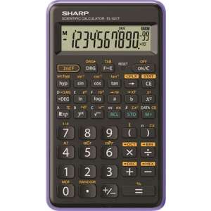 Calculator SHARP, științific, 146 funcții, SHARP EL-501TBVL, violet 31594707 Calculatoare de birou