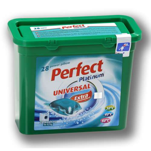 Detergent capsule Perfect Platinum Universal 28buc 31594726