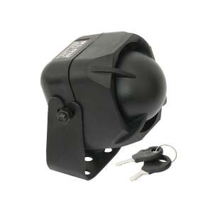 6TON B-UP 6BS36 Autóriasztó sziréna, 112dB hangos, 20W teljesítmény, fekete - Tolatóradar