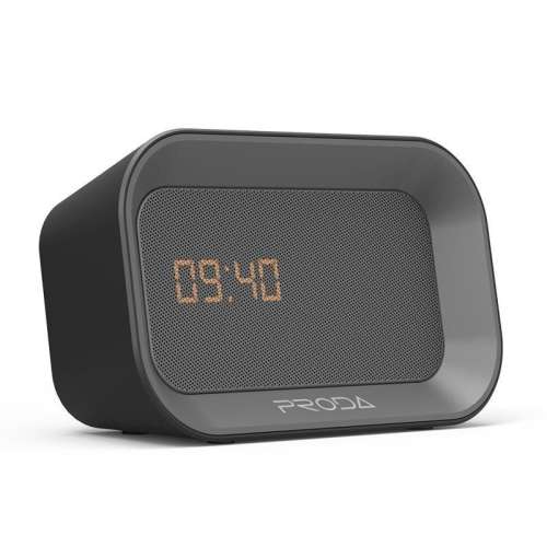 Proda PR-2C Głośnik Bluetooth z radiem FM i budzikiem