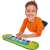 Child playing the Simba My Music World Funny Face Keyboard 32 keys toy keyboard