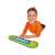 Child playing the Simba My Music World Funny Face Keyboard 32 keys toy keyboard