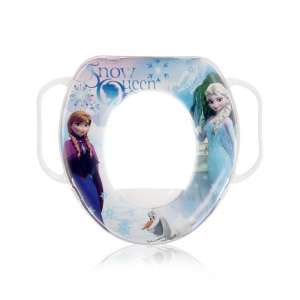 Lorelli Disney mintás párnázott WC szűkítő - Jégvarázs / fehér