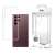 3MK Armor Case for Samsung Galaxy S22 Ultra, clear phone case, protective cover, drop protection, impact resistant