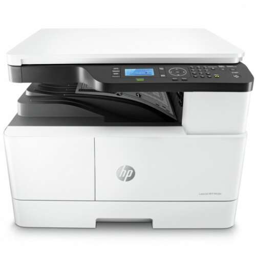HP LaserJet MFP M438n multifunction printer, black and white, 8AF43A