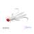 Delphin MANYA UVs nimfa 5db 10.5cm RedFACE gumicsali