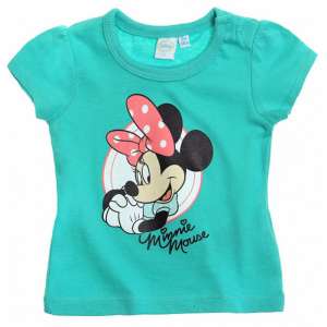 Disney kislány Póló - Minnie Mouse #zöld  31595862 "Minnie"  Gyerek pólók