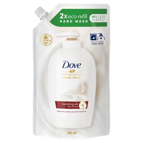 Dove sapun lichid rezerva Silk 500ml 123660564