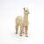 Papo Alpaca figurine, white alpaca toy, realistic animal figure