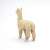 Papo Alpaca figurine, white alpaca toy, realistic animal figure