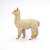 Papo Alpaca figurine, white alpaca toy, realistic animal figure