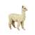 Papo Alpaca figurine, white alpaca toy, realistic animal figure