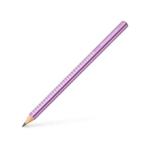 Faber-Castell: Sparkel Jumbo gyöngyház metál lila grafit ceruza