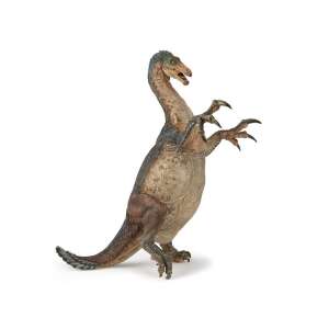 Papo Therizinosaurus dinosaur figure, standing, grey-brown, detailed, realistic, collectible - Papo Figure