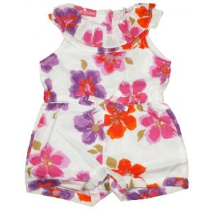 Knot So Bad Virágos Kislány Overál - Fehér 135855447 - Knot So Bad