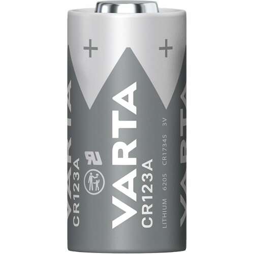VARTA CR123A lithium battery