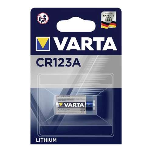VARTA Batterie, CR123A Fotobatterie, Lithium, 1 Stk. VARTA