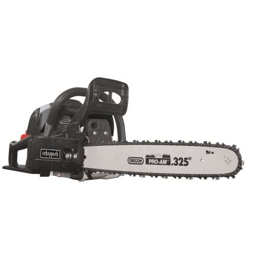 Scheppach CSP 53-45 gasoline chainsaw, 53 cm3, Oregon Pro-Am 325 chain