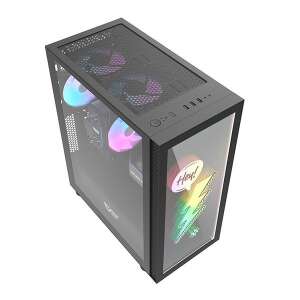 DarkFlash DK210 Graffiti Gaming PC Case with ARGB Fans and Tempered Glass Side Panel - Darkflash