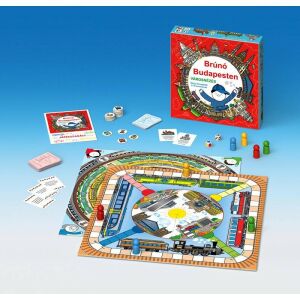 Spoločenská hra Keller & Mayer Brúnó Budapesten pre deti 3-10 rokov - Keller&Mayer