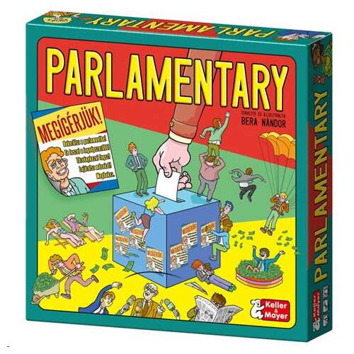 Keller & Mayer Parlamentary társasjáték doboz