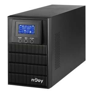 Njoy Aten PRO 1000 UPS Online cu date în timp real pe afișajul LCD, vedere unghiulară - NJoy Surse de alimentare neîntreruptibile UPS