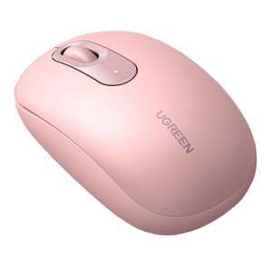 UGREEN 90686 Wireless Mouse 2.4G, Cherry Pink, ergonomic design, silent clicks, 2400 DPI, 18 months battery life - Mouse
