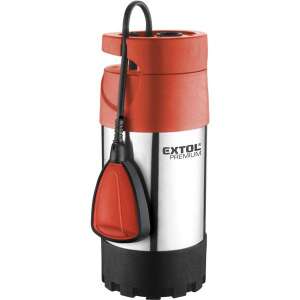 EXTOL PREMIUM 1000W pompă submersibilă pentru apă curată cu flotor - Irigare
