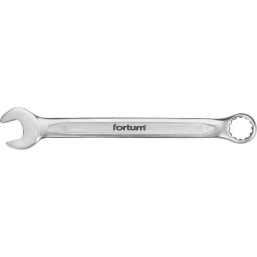 Cheie de furcă FORTUM cu stea, 61CrV5 crom mat; 19mm FORTUM 59514170