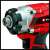 Close-up of Einhell TE-CI 18/1 Li-Solo impact driver head detail