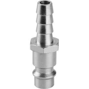 EXTOL PREMIUM 1/4 inch 6mm racord rapid cu ștuț pentru furtun, alamă nichelată - Accesorii irigare