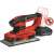Einhell TE-OS 18/230 Li Solo cordless random orbit sander, red and black, with dust bag