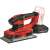 Einhell TE-OS 18/230 Li Solo cordless random orbit sander, red and black, with dust bag