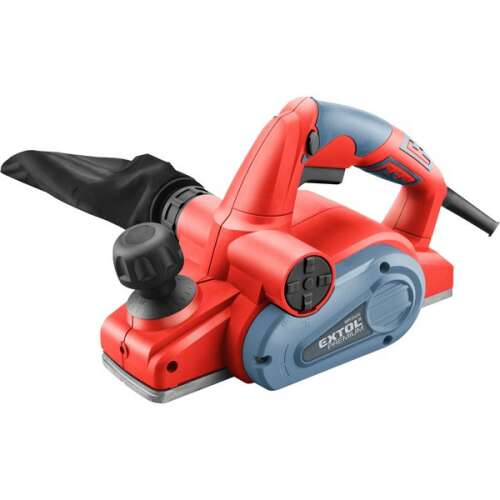 EXTOL PREMIUM gyalugép 710W, 16.500 1/perc, kés: 82mm, mélység: 0-2,0 mm, falcolás: 0 -7,0 mm 59516254