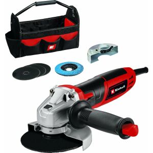 Einhell TC-AG 125/850 Kit Angle Grinder Set with Accessories and Tool Bag - Einhell