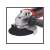 Close-up of Einhell TC-AG 125/850 Kit Angle Grinder Head