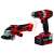 Einhell TE-TK 18/2 Li Kit (CD+AG) cordless tool set, includes drill driver, angle grinder, battery and charger