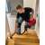 Einhell TE-VC 18/10 cordless wet and dry vacuum cleaner cleaning stairs