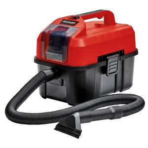 Einhell TE-VC 18/10 Cordless Wet and Dry Vacuum Cleaner, Black-Red