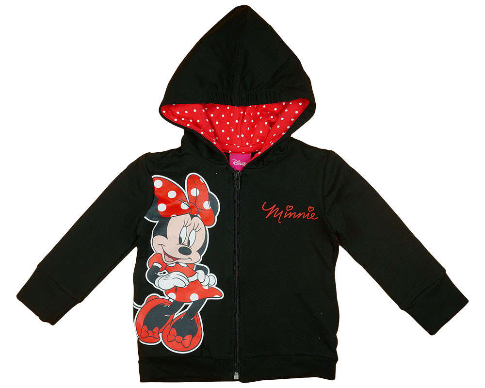 Disney kapucnis Kardigán - Minnie - fekete-piros - 86-os méret