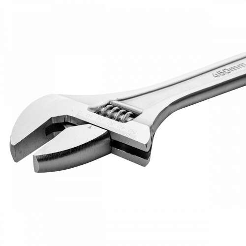 Deli Tools EDL018A, 18 verstellbarer Schraubenschlüssel (silber)