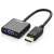 UGREEN DP109 DisplayPort към VGA адаптер, черен, конвертира DisplayPort сигнала към VGA, за свързване на лаптопи, компютри, монитори, проектори, телевизори