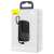PowerBank Baseus Qpow, PPQD-H01, 20000 mAh, 1 x USB, 1 x USB-C, 1 x IP Black, С Lightning кабел, Бързо зареждане, 20 W, С цифров дисплей (PPQD060201) 101475700