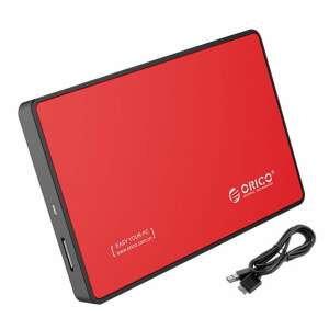Carcasă externă Orico SSD / HDD 2.5, SATA III (roșu) 83967754 Carcase pentru hard disk-uri externe