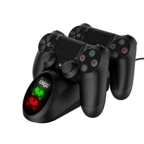 iPega PG-9180 Duale Dockingstation für Gamecontroller für PS4 (schwarz)