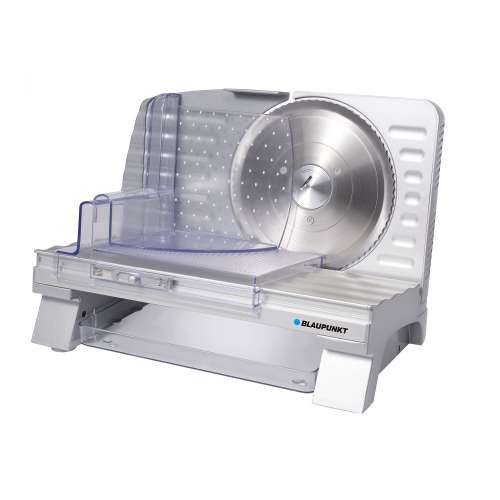 Mașină de feliat electrică Blaupunkt FMS501, 200W, lamă din oțel inoxidabil, grosime reglabilă