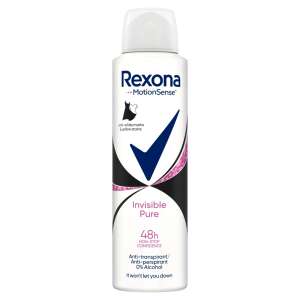 Rexona MotionSense Invisible Pure 48h antiperspirant dezodorant sprej, 150ml, pre ženy, vôňa jablka a hrušky, proti bielym škvrnám a žltým škvrnám - Dezodor