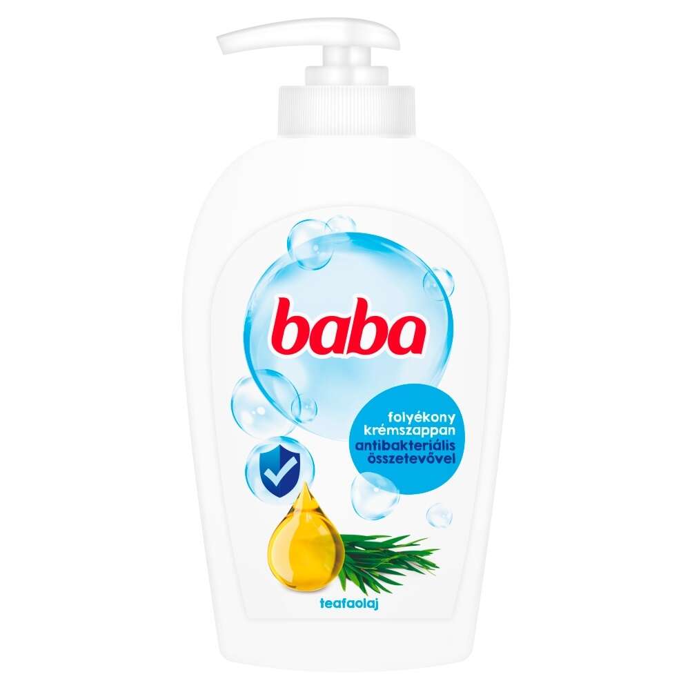 E-shop Baba Tekuté mydlo s antibakteriálnym účinkom a čajovníkovým olejo...