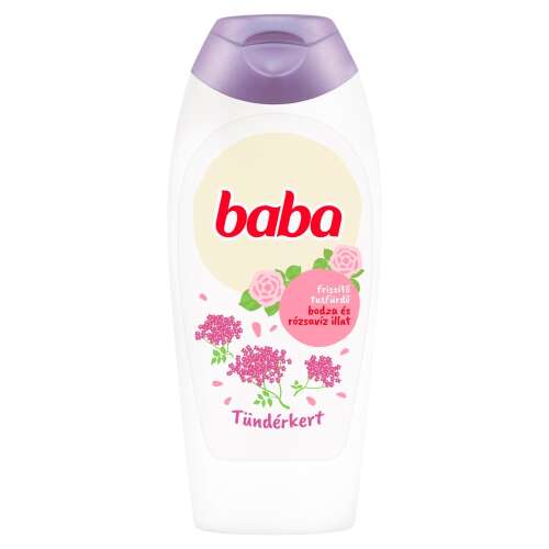 Tuš gel Baba Tündérkert s mirisom bazge i ružine vode, 400ml