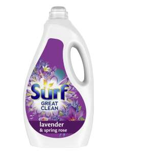 Detergent lichid Surf Lavender & Spring Rose, 3L, 60 spălări - Gel de spălare, Clătiți și Capsulă de spălare